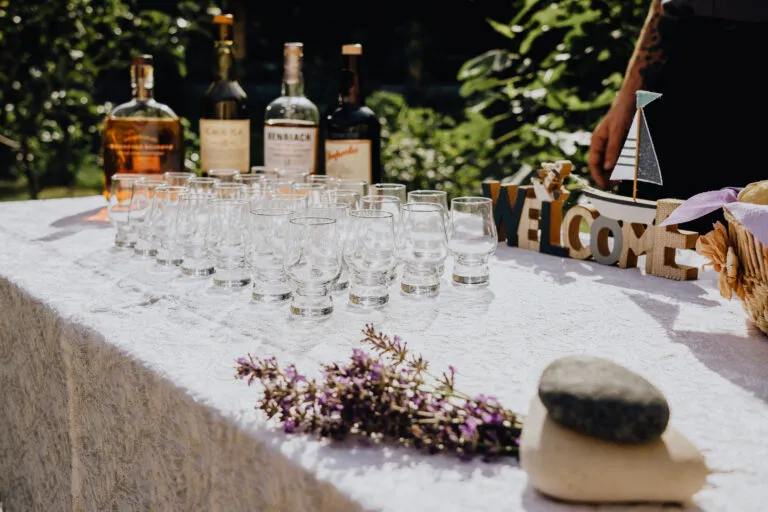 privát whisky kóstoló esküvőre